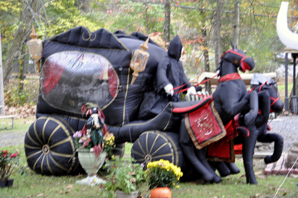 Halloween carriage