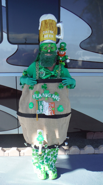 Flanigan's Irish Beer Barrel