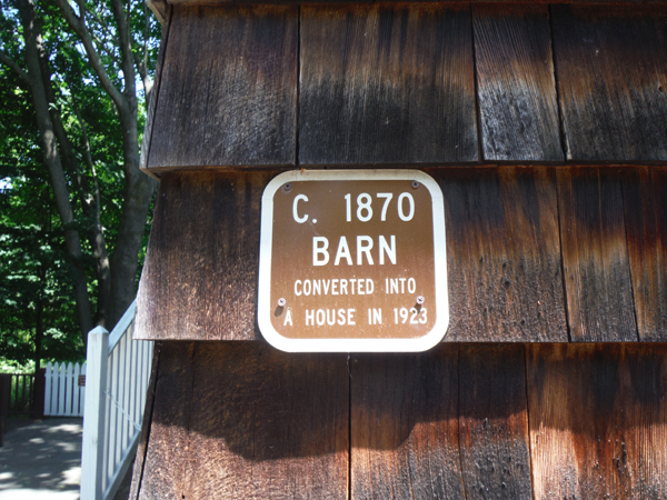 barn/house plaque