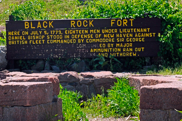 Black Rock Fort sign