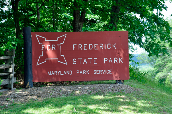 sign: Frederick State Park