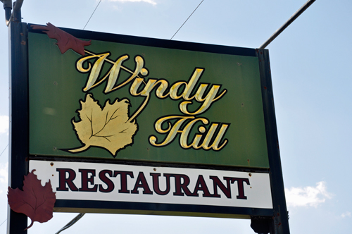 Windy hill sign