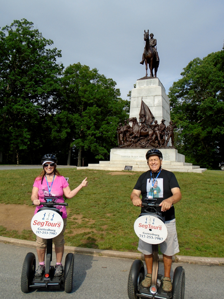 The two RV Gypsies at The Virginia Monument