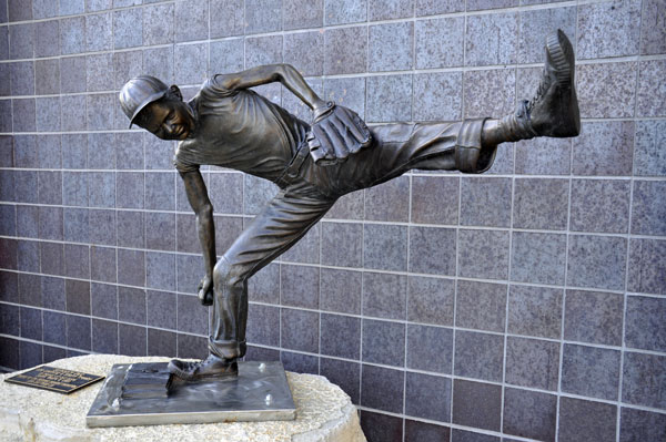 Baseball sculpture