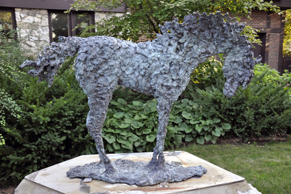 Wild Horse sculpture