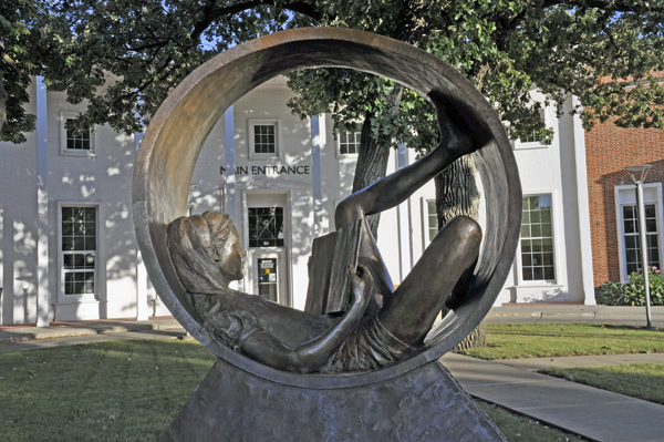 Circle of Friends sculpture