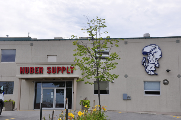 Huber Supply and logo