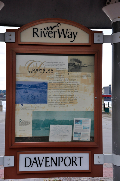 River Way sign
