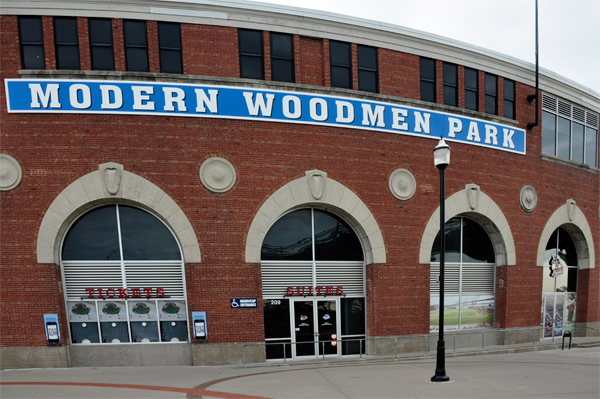 Downtown Davenport's Modern Woodmen Park