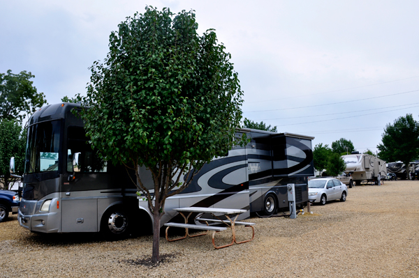 The RV of the two RV Gypsies in Calamus