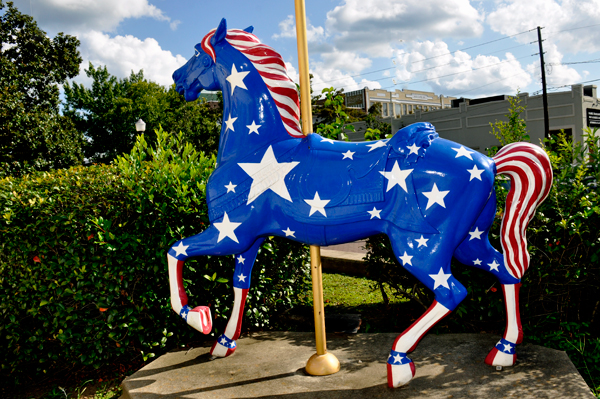 Carousel Horse - Star Spangled Pony