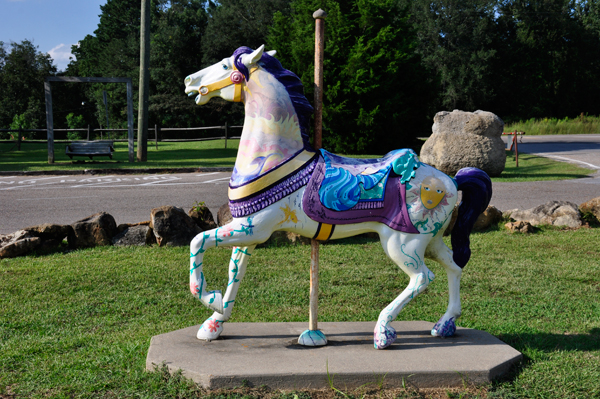 Carousel Horse near Bonita Lake
