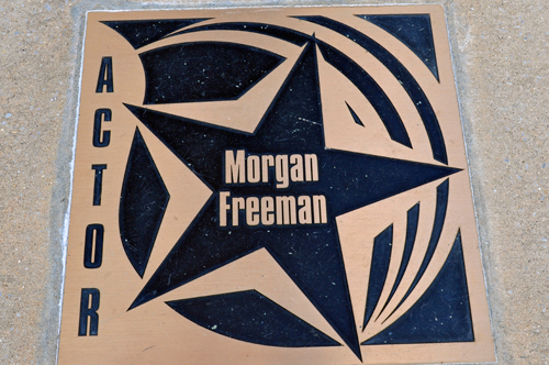 Morgan Freeman plaque