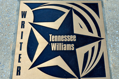 Tennessee Williams plaque