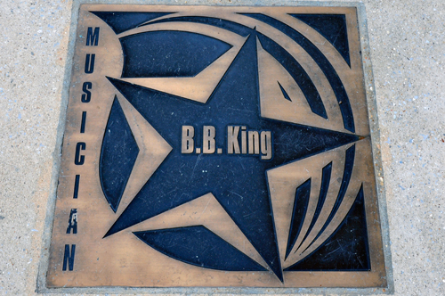 B.B. King plaque