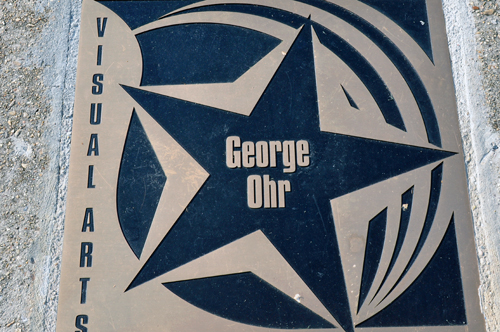 George Ohr plaque