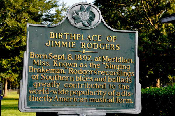 sign: Birthplace of Jimmie Rodgers