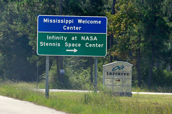 sign: Infinity at NASA Stennis Space Center