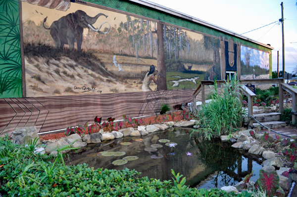 The Lake Placid Noon Rotary Park mural