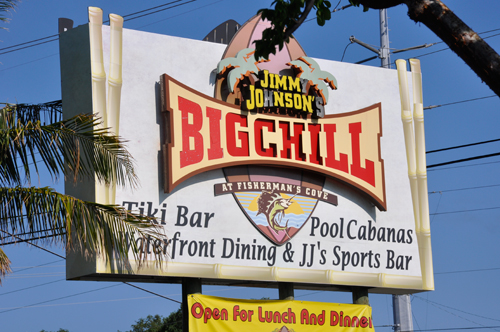 Big Chill restaurant sign