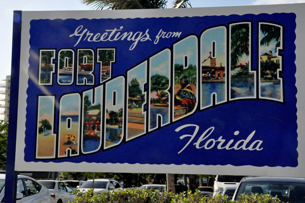 sign - Greetings from Fort Lauderdale Florida