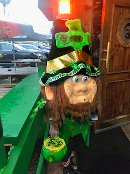 Flanigan's St. Ptrick's day 2018 green contest
