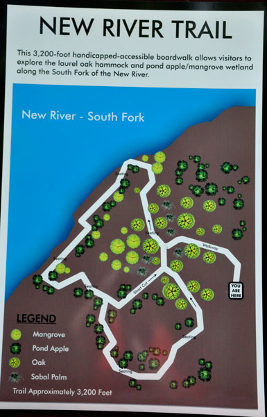 New River Trail sign