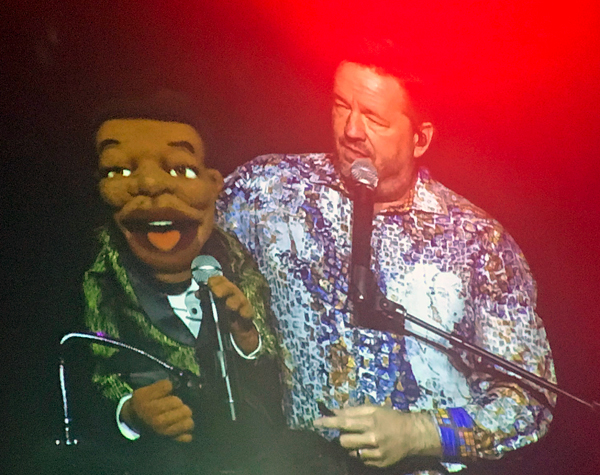 Terry Fator and Julius