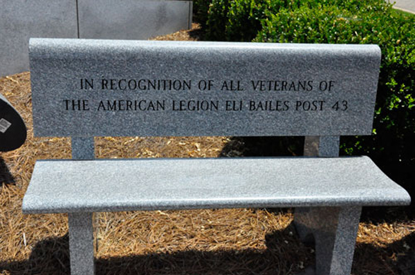 American Legion Bench