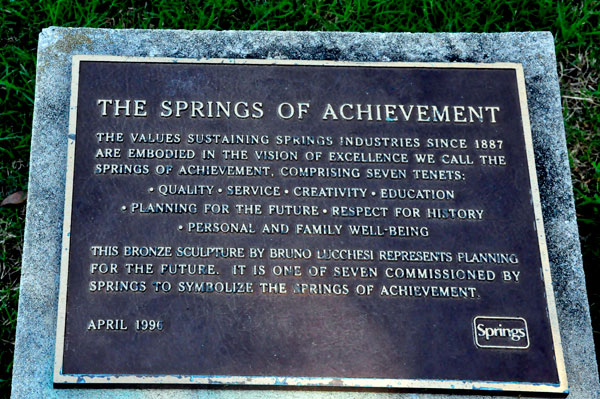 plaque at Walter Eisner Park