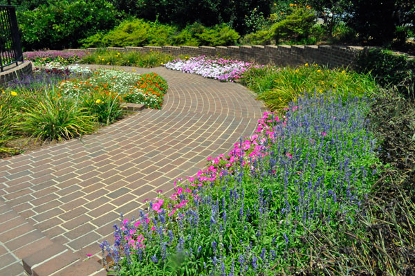 Glencairn Garden path and flowers