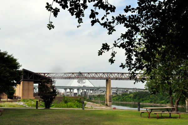 view of the crossover bridge
