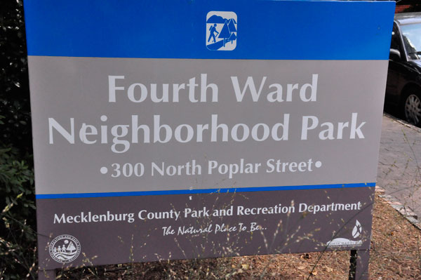 sign: Fourth Ward Neighborhood Park