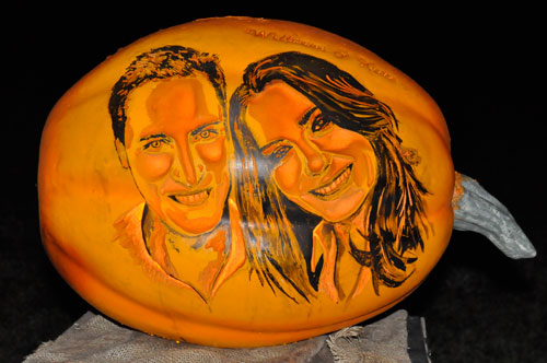 William and Kate pumpkin
