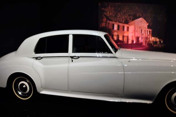 car in Elvis Presley's car museum in Memphis