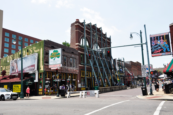 Beale Street in Memphis, Tennessee