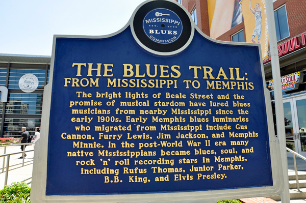 sign about The Blues Trail
