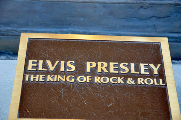 plaque - Elvis Presley The King of Rock and Roll