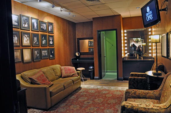 Roy Acuff's dressing room