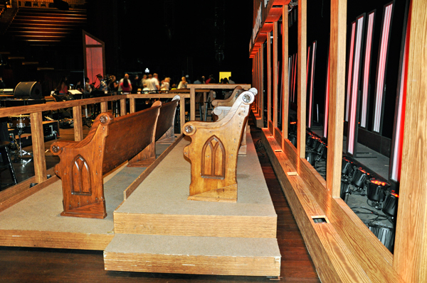 The Grand Ole Opry stage