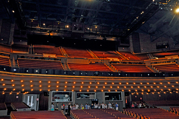 The Grand Ole Opry seating
