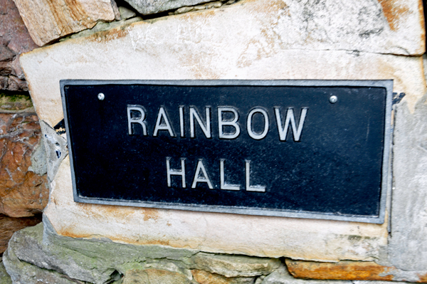 sign - Rainbow Hall