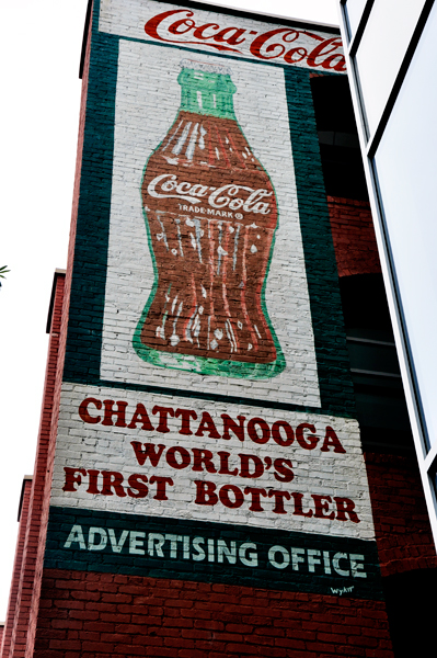 sign: Chattanooga & Coca-Cola