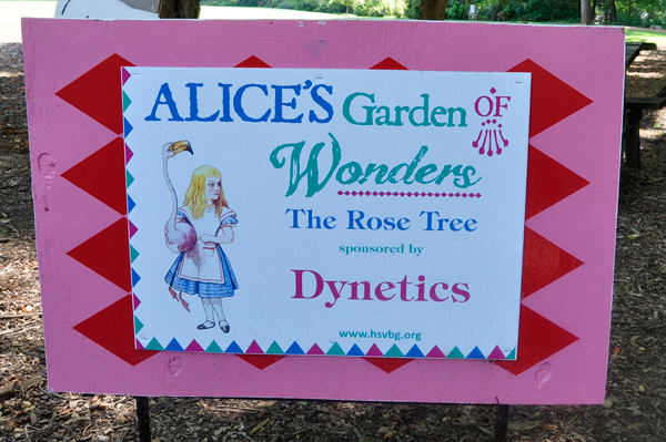 The Rose Tree sign