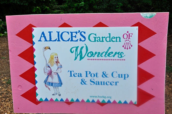 Alice's Tea Pot, cup and saucer