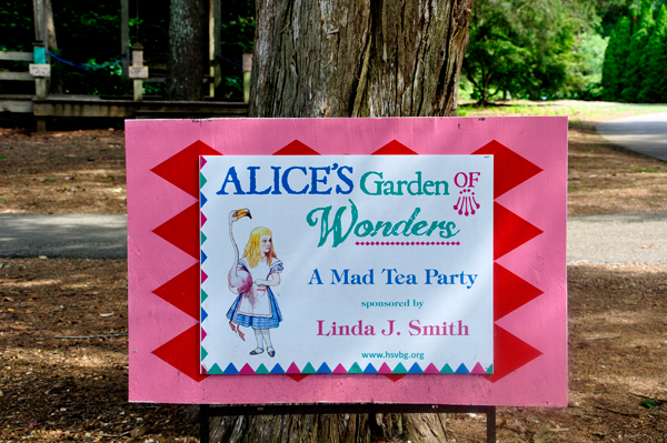 Mad Tea Party sign