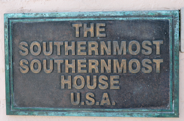 The Southernmost Southermost House sign