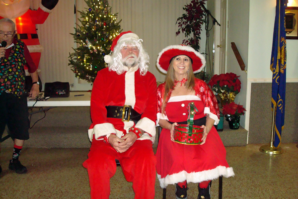Mr and; Mrs Santa Claus