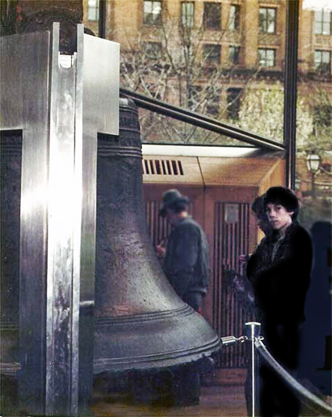 Brian Duquette - age 16 at the Liberty Bell