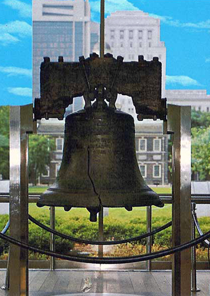 Liberty Bell postcard